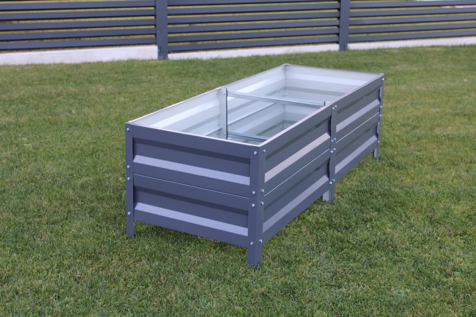 Polimerna visoka greda – 40 cm GRAFIT